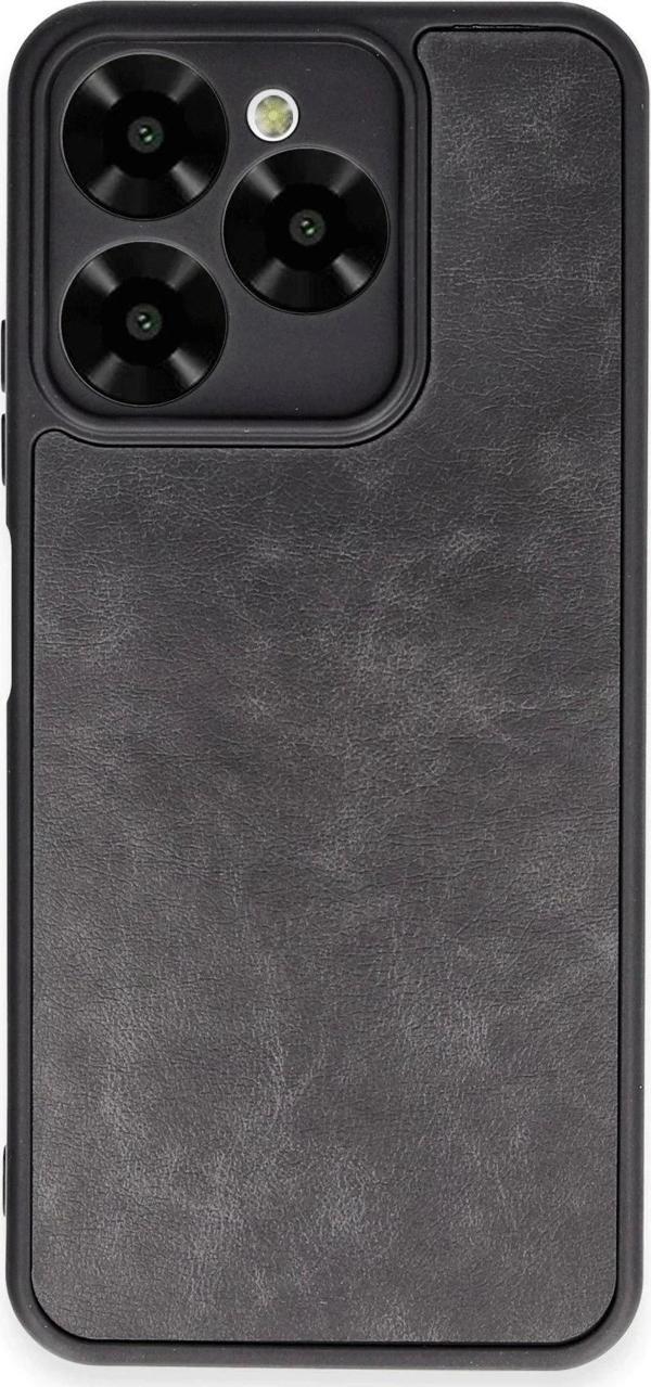 General Mobile Era 50 Kılıf Aras Deri Kapak - Siyah - Image 1