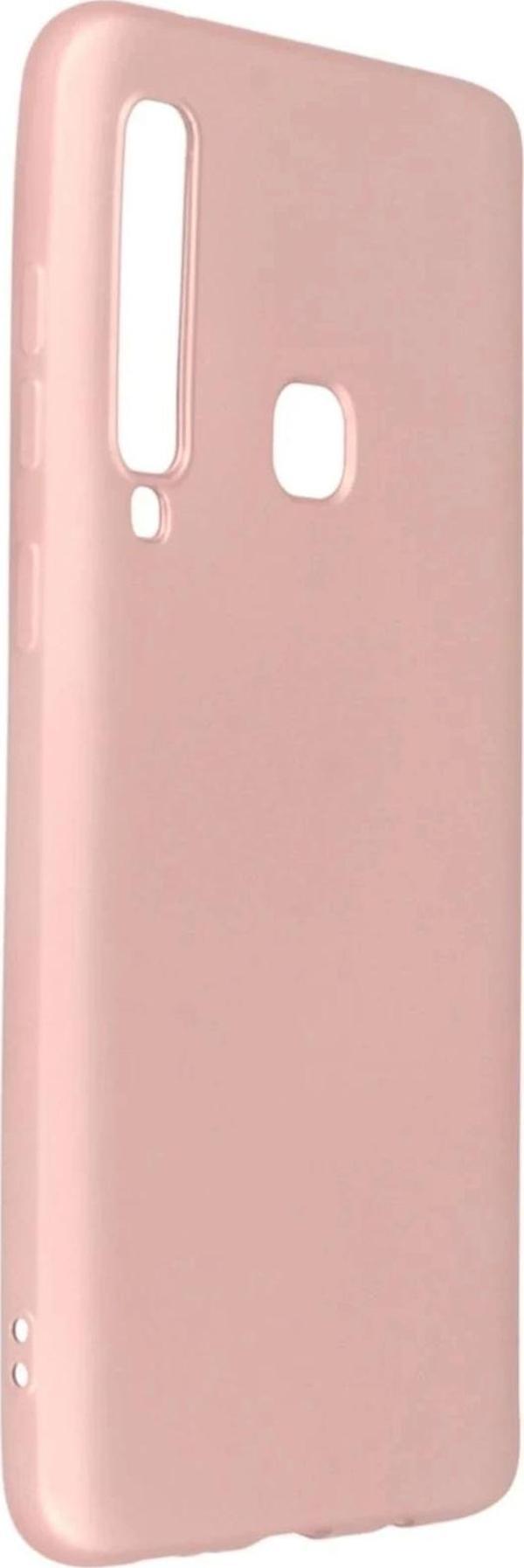 Samsung Galaxy A9 2018 Kılıf First Silikon - Rose Gold - Image 1