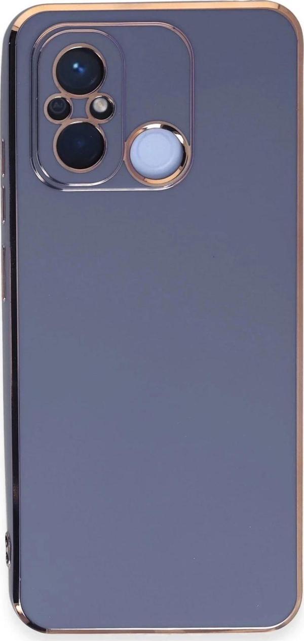 Xiaomi Redmi 12C Kılıf Volet Silikon - Mavi - Image 1