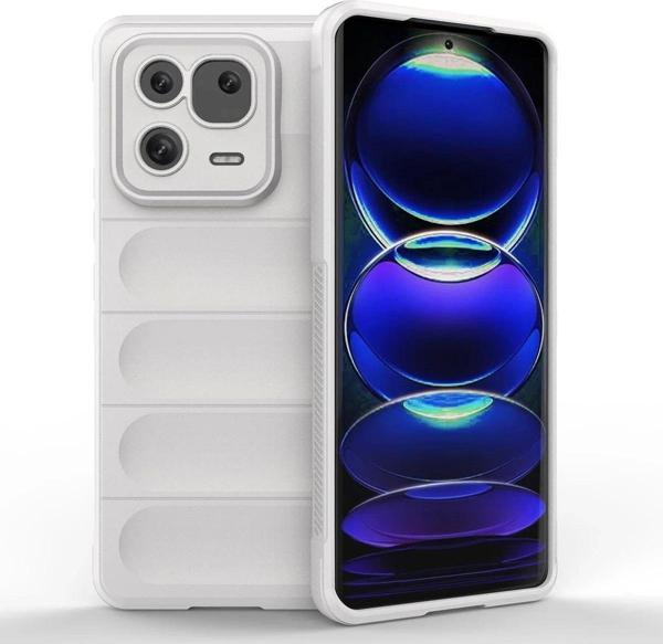 Xiaomi Mi 13 Pro Kılıf Optimum Silikon - Krem - Image 1