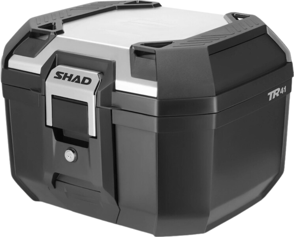 Motosiklet Arka Çanta Shad Terra Alüminyum Motor Tur Çantası Silver 41 Lt - Image 1