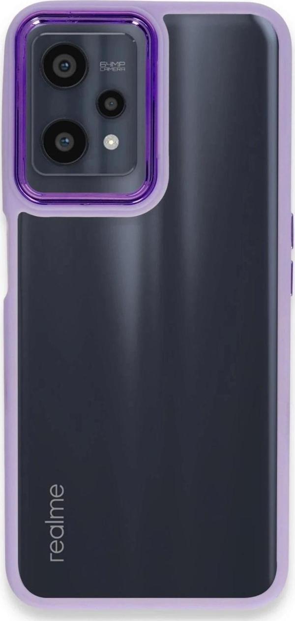 Realme 9 Pro 5G Kılıf Dora Kapak - Lila - Image 1