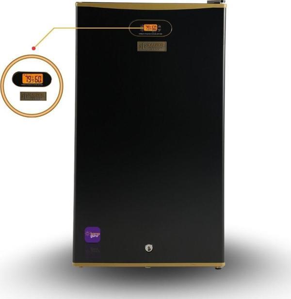 Kaizer 95 Litre Siyah Dijital Göstergeli 12/24 V Buzdolabı - Image 1