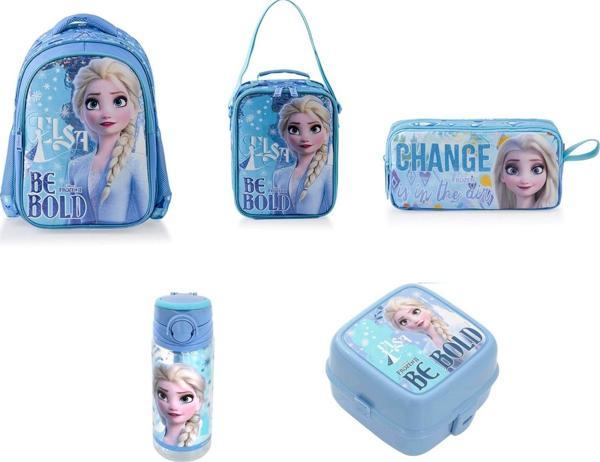 Frozen Ilkokul Çantası Salto Be Bold OKUL SETİ  (5 parça set) - Image 1