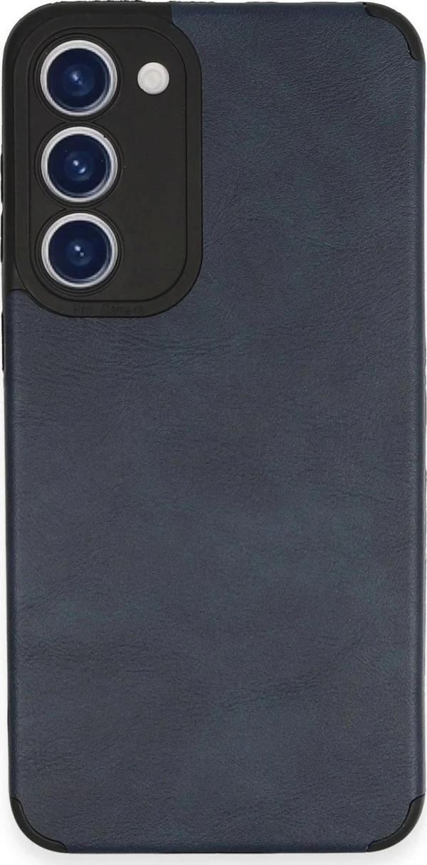Samsung Galaxy S23 Plus Kılıf Loop Deri Silikon - Lacivert - Image 1