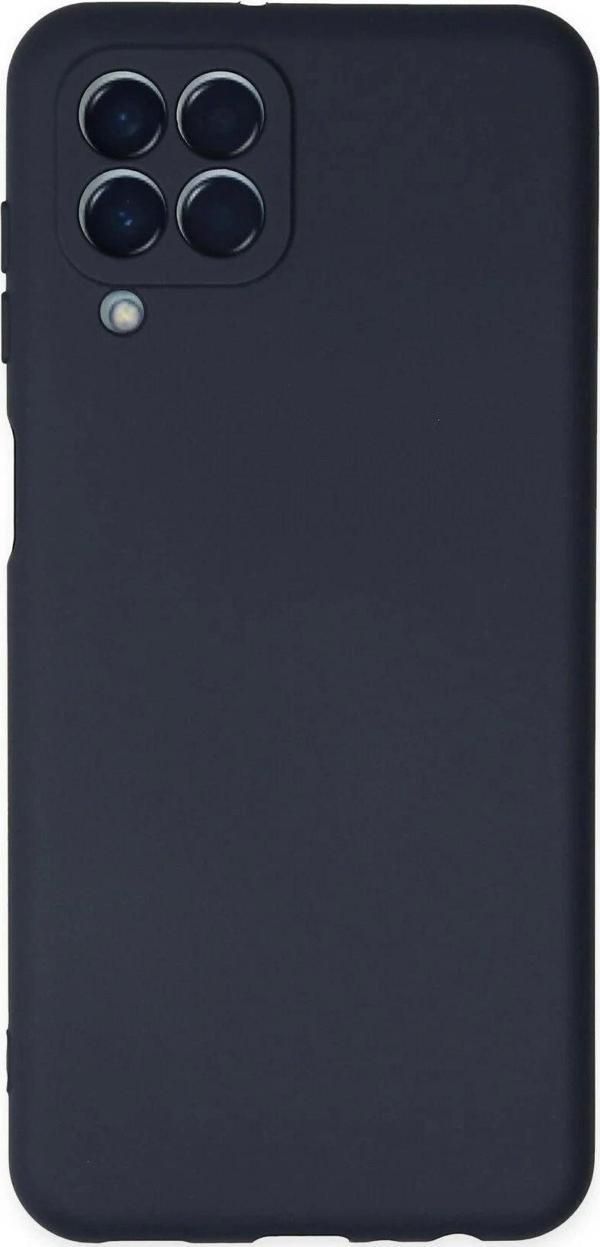 Samsung Galaxy M33 Kılıf Nano içi Kadife Silikon - Lacivert - Image 1