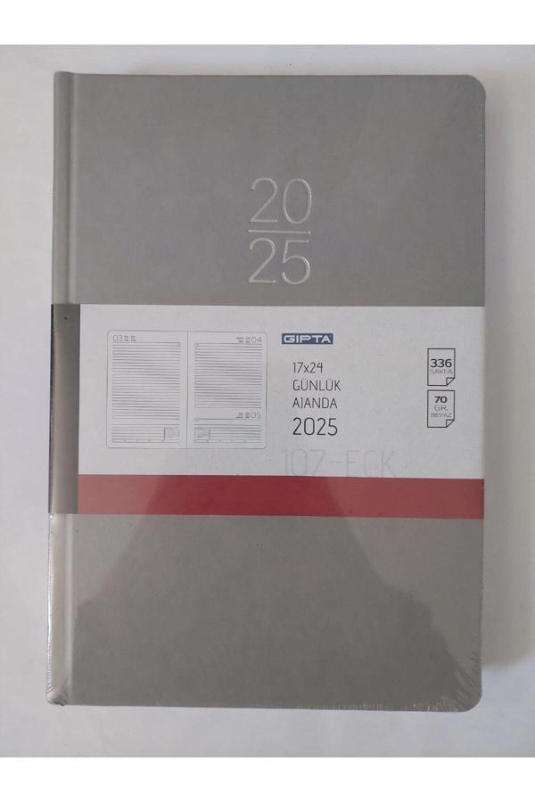 GIPTA 2025 EKO 106-ECK 17*24 DKŞ. CİLT BEZLİ AJANDA - Image 1