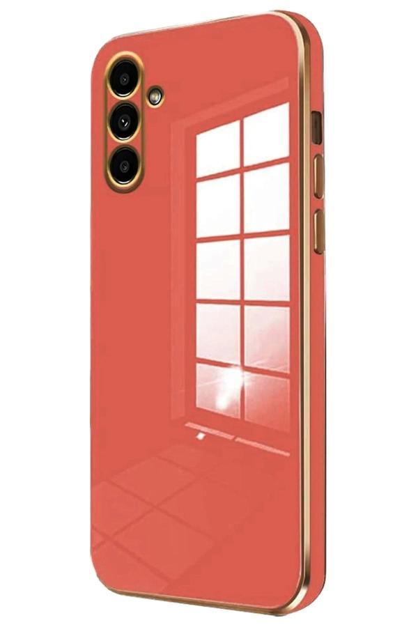 Samsung Galaxy A25 5G Kılıf Volet Silikon - Kırmızı - Image 1