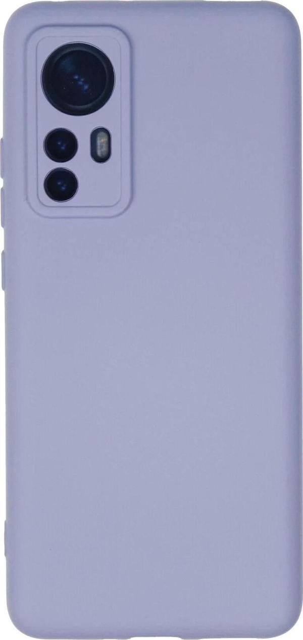 Xiaomi Mi 12 Kılıf Nano içi Kadife Silikon - Lila - Image 1