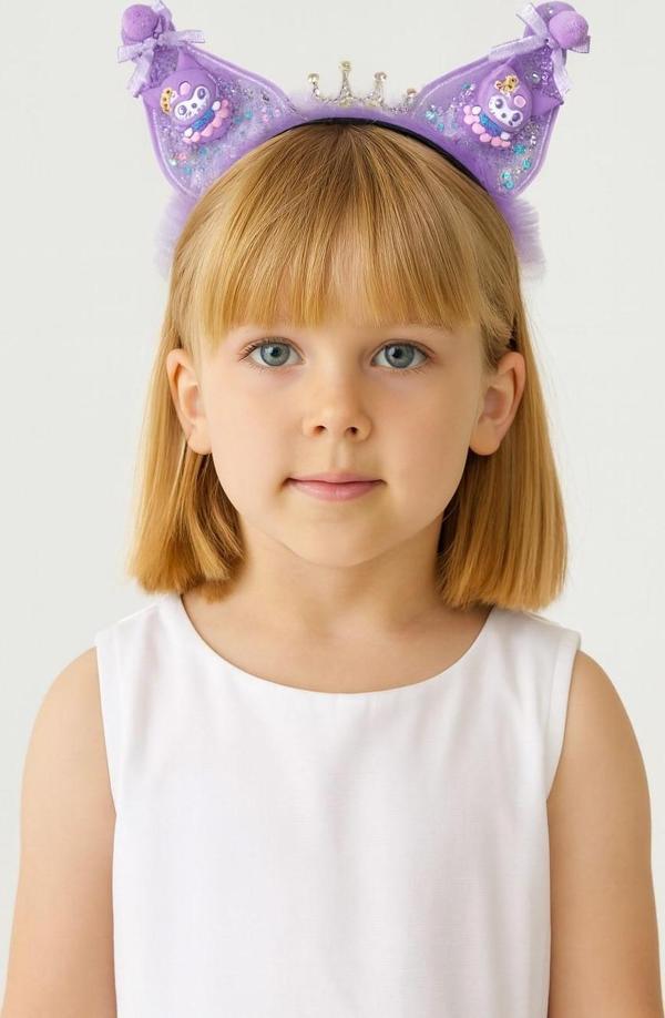 Kuromi Çocuk Taç - Image 1