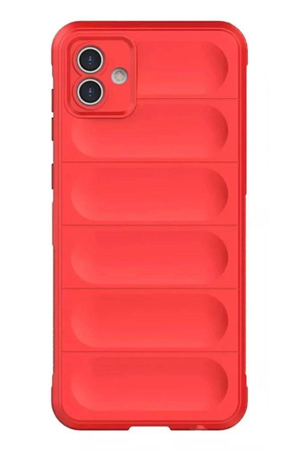 Samsung Galaxy A05 Kılıf Optimum Silikon - Kırmızı - Image 1