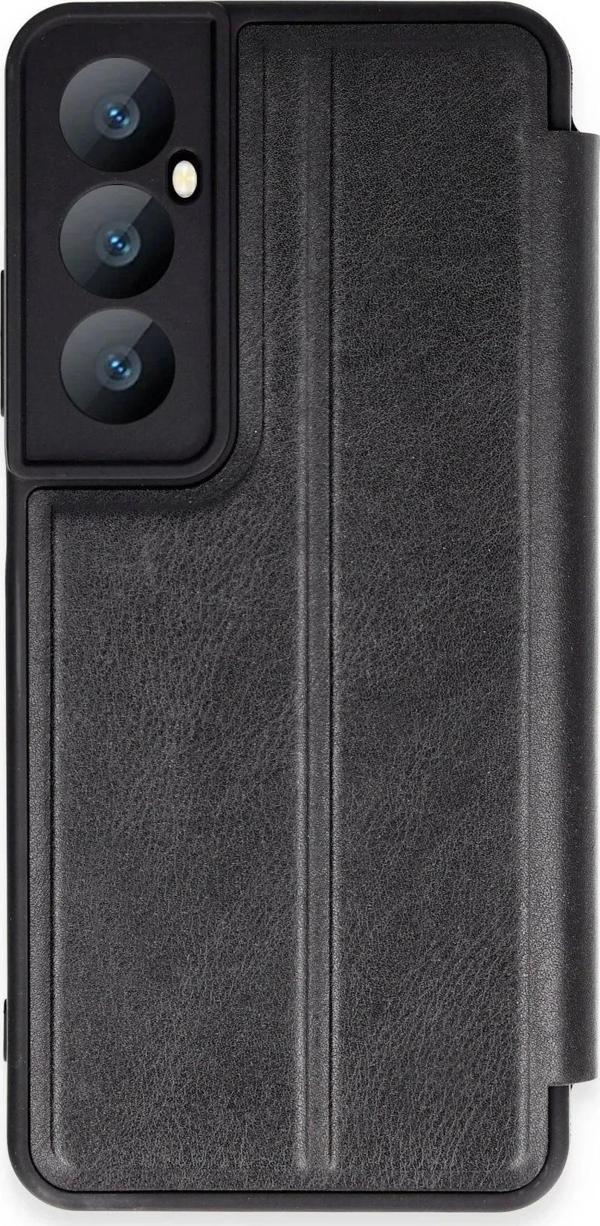 Realme C65 Kılıf Flip Cover - Siyah - Image 1