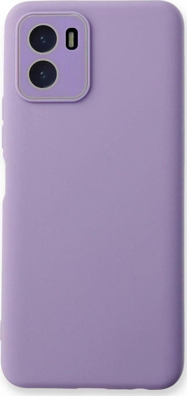 Vivo Y15S Kılıf Lansman Glass Kapak - Lila - Image 1
