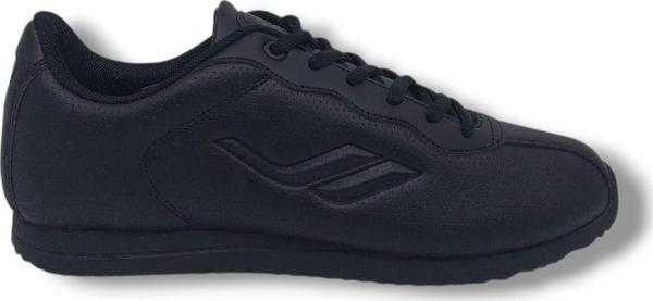 Lescon Neptün Unisex Siyah Bağcıklı Sneaker Ayakkabı - Image 1