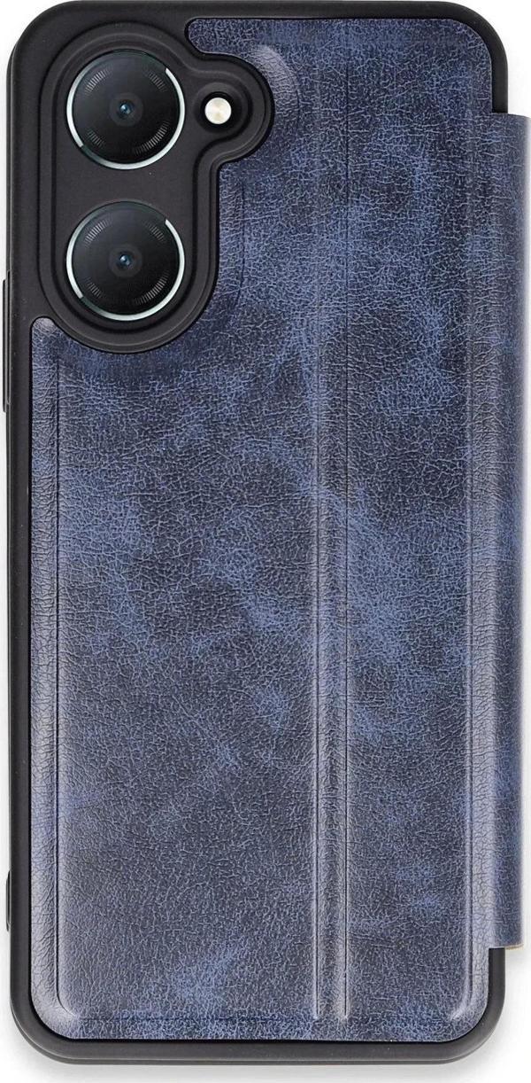 Vivo Y18 Kılıf Flip Cover - Lacivert - Image 1