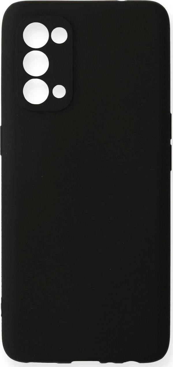 Oppo Reno 5 Pro Kılıf First Silikon - Siyah - Image 1
