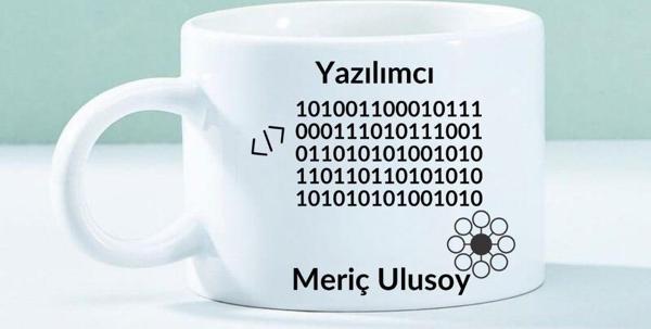 Kişiye Özel Yazılımcılara Özel Tasarımlı Motto Kahve Fincanı – Kod Tutkunlarına Şık Hediye - Image 1