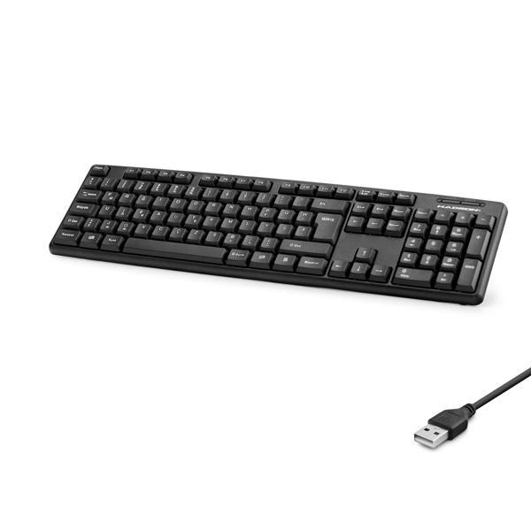 Kablolu Standart Klavye F Siyah HDX2601 - Image 1