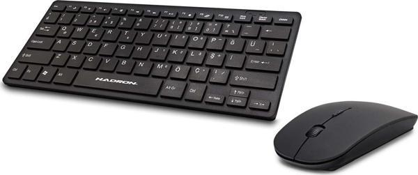 Wıreless Smart Klavye Mouse Set Q Siyah HR839 - Image 1