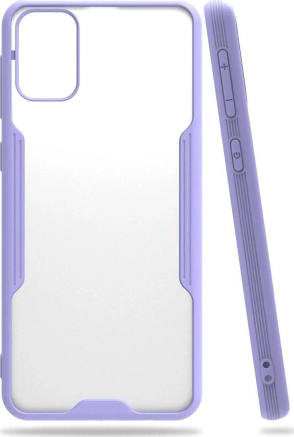Samsung Galaxy M31 Kılıf Platin Silikon - Lila - Image 1