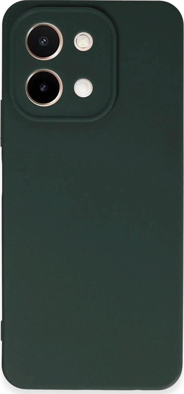 Vivo Y28 Kılıf First Silikon - Koyu Yeşil - Image 1