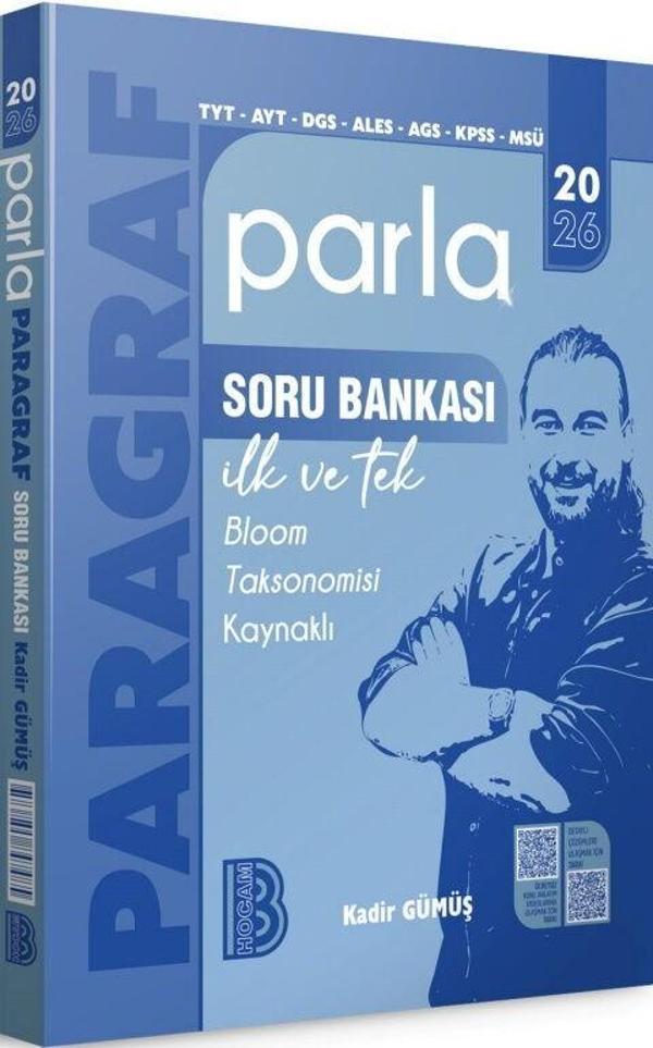2026 TYT AYT DGS ALES KPSS MSÜ Parla Paragraf Soru Bankası Benim Hocam - Benim Hocam Yayınları - Image 1