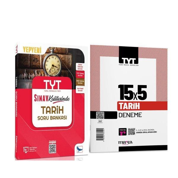 Sınav Yayınları TYT Tarih Soru ve Marka Deneme Seti 2 Kitap - Sınav Yayınları - Image 1