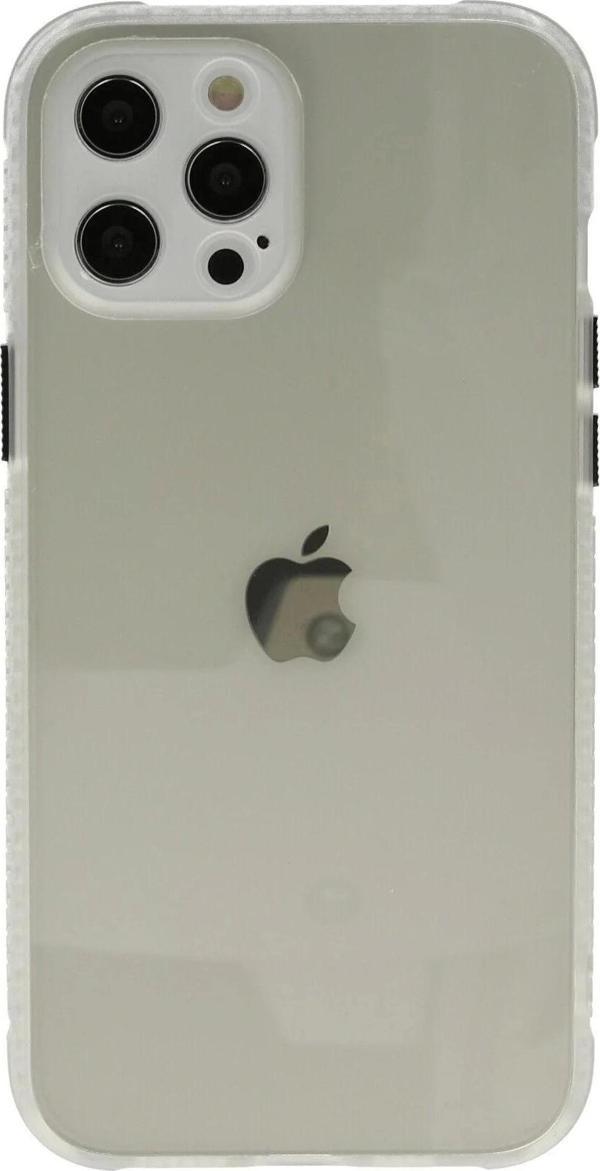 iPhone 12 Pro Kılıf Miami Şeffaf Silikon - Şeffaf - Image 1