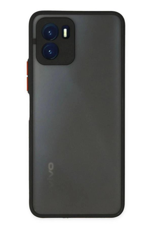 Vivo Y15S Kılıf Montreal Silikon Kapak - Siyah - Image 1