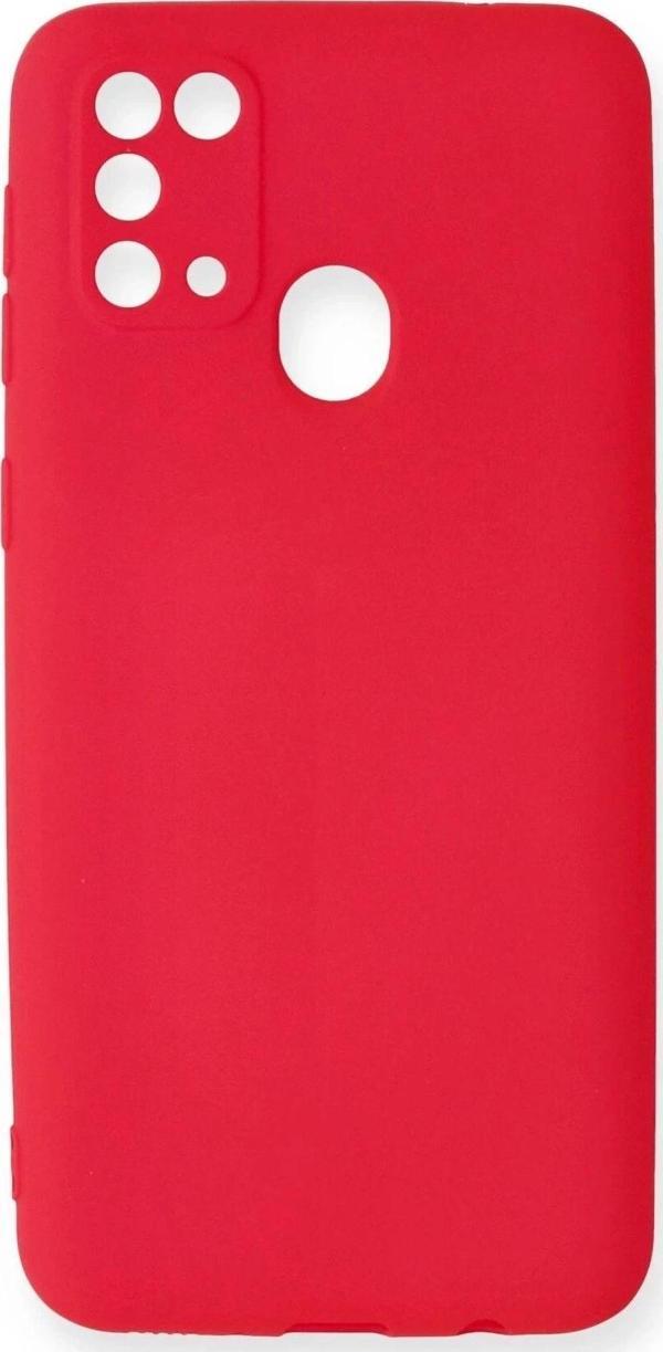 Samsung Galaxy M31 Kılıf First Silikon - Kırmızı - Image 1