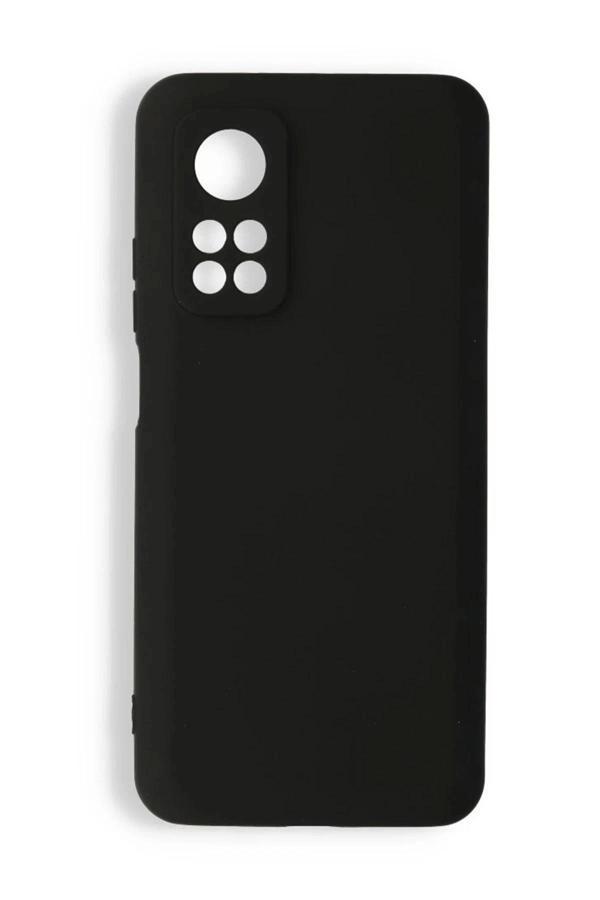 Xiaomi Mi 10T Kılıf Nano içi Kadife Silikon - Siyah - Image 1