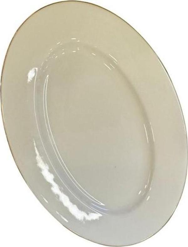 Aryıldız Hera Gold 25cm Kayık Tabak - Image 1