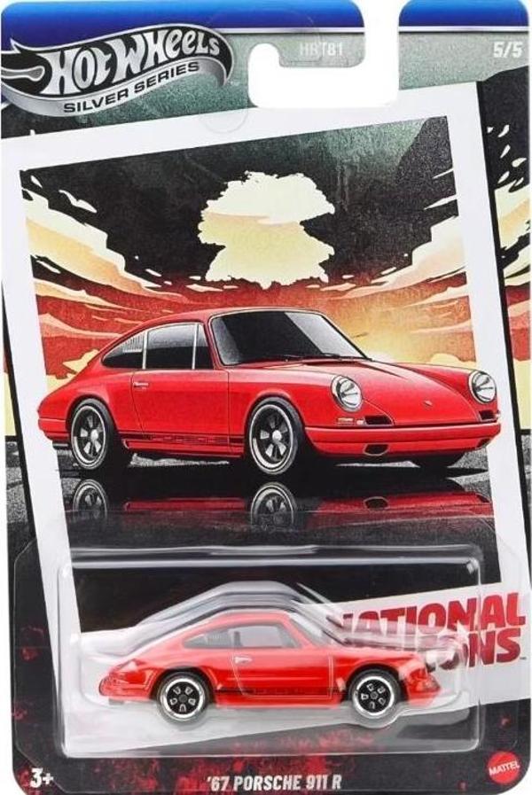 Hot Wheels Silver Series 67 Porsche 911 R JBY86 - Image 1