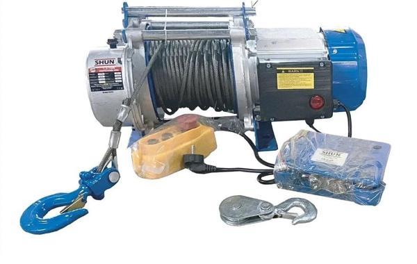 Shun 1500 Kg Profesyonel Vinç 220 Volt 30 Metre 3 HP - Image 1