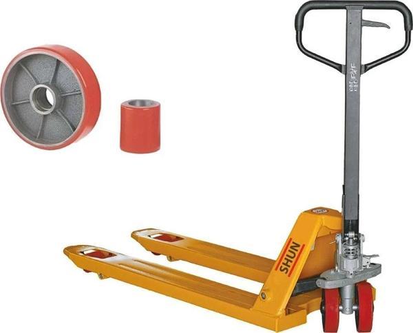 Shun 2.5 Ton Kapasiteli Kırmızı Teker Transpalet ACS250P - Image 1