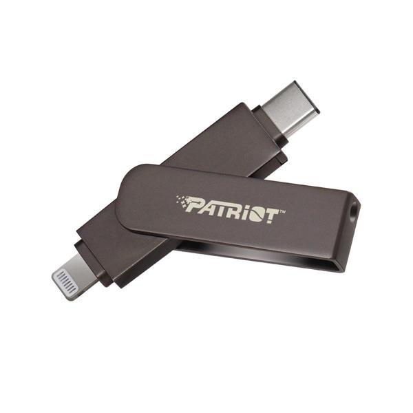 Patriot iLuxe Stick C [Type C + Lightning] USB 3.2 GEN 1 [256GB] (PI256GSKM30CL) - Image 1