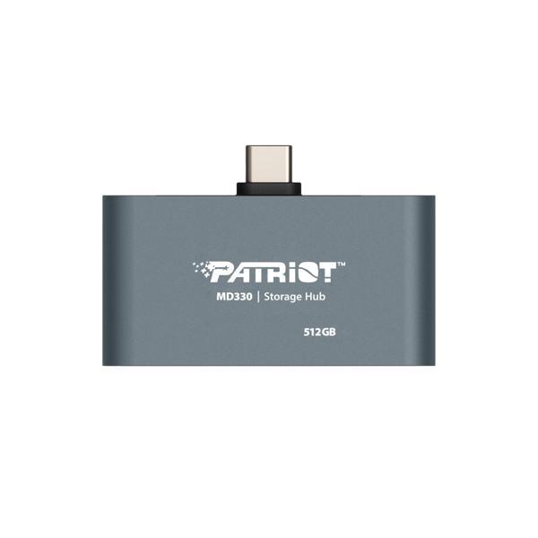 Patriot Mobile MD330 Storage Hub (USB 3.2 GEN 1:HDMI/USB-PD) [512GB] (PMD512GH013) - Image 1