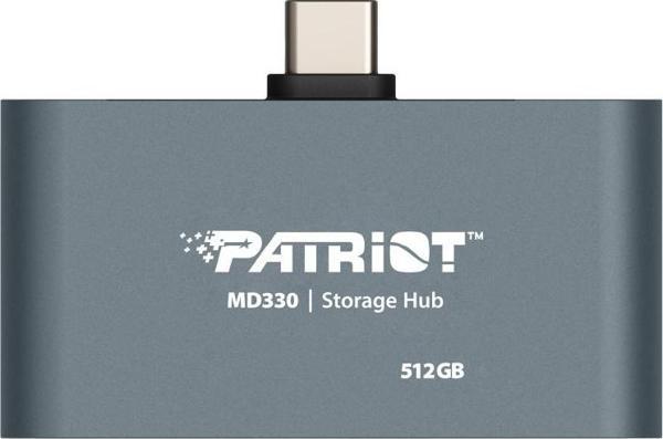Patriot Mobile MD330 Storage Hub (USB 3.2 GEN 1:HDMI/USB-PD) [512GB] (PMD512GH013) - Image 1