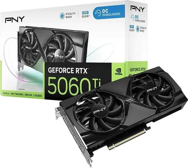 PNY GeForce RTX 5060 Ti 8GB GDDR7 OC Ekran Kartı (VCG5060T8DFXPB1-O) - Image 1