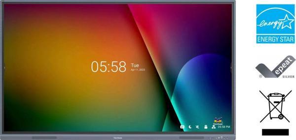 ViewSonic IFP7533-G 75'' 4K İnteraktif Dokunmatik Ekran - Image 1