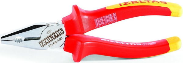 İzeltaş 1000V İzoleli Elektrikçi Kombine Pense 160 mm - Image 1