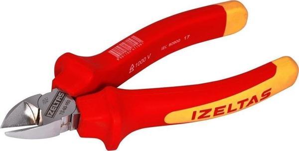 İzeltaş 1000V izoleli Elektrikci Yan Keski 180 mm - Image 1