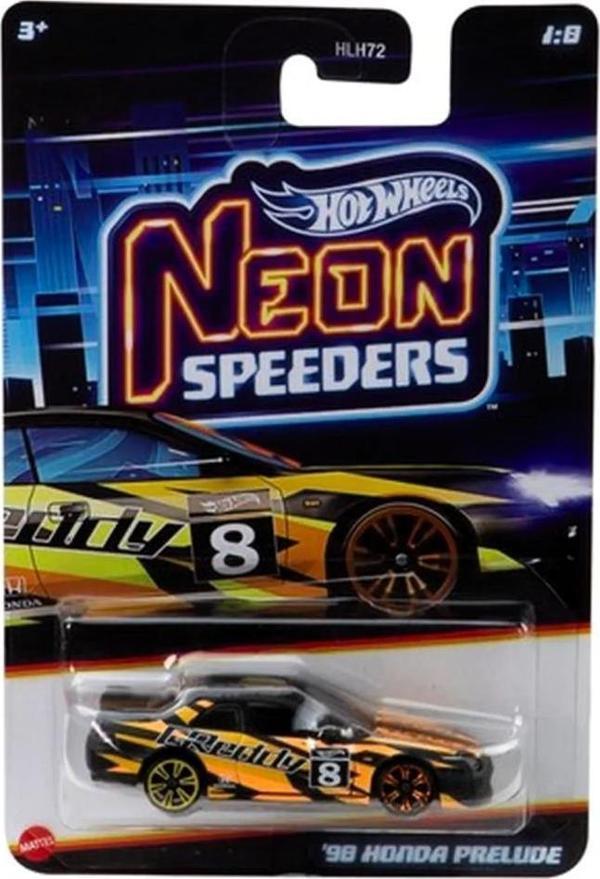 Hot Wheels Neon Yarışçılar  - 98 HONDA PRELUDE JCB00 - Image 1