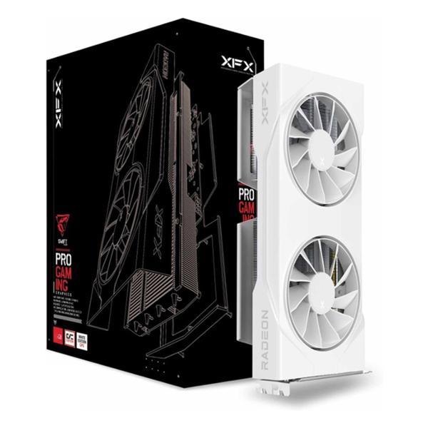 XFX Swift White Dual Radeon RX 9060 XT OC 8GB GDDR6 128Bit HDMI/DP Ekran Kartı - Image 1