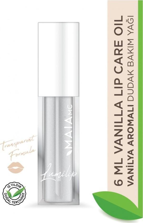 Lumilip Parlatıcı Ve Nemlendirici Dudak Bakım Yağı - Vanilya Aromalı Lip Gloss 6ml  - Image 1