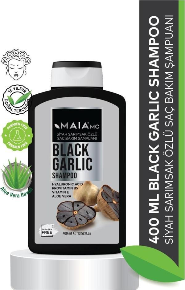 Siyah Sarımsak Şampuanı Aloe Vera İlaveli 400 ML  - Image 1