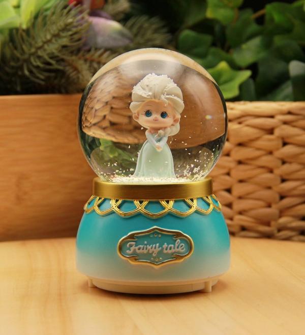 Disneyland Peri Masalı Işıklı ve Müzikli Kar Küresi Büyük Boy - Image 1