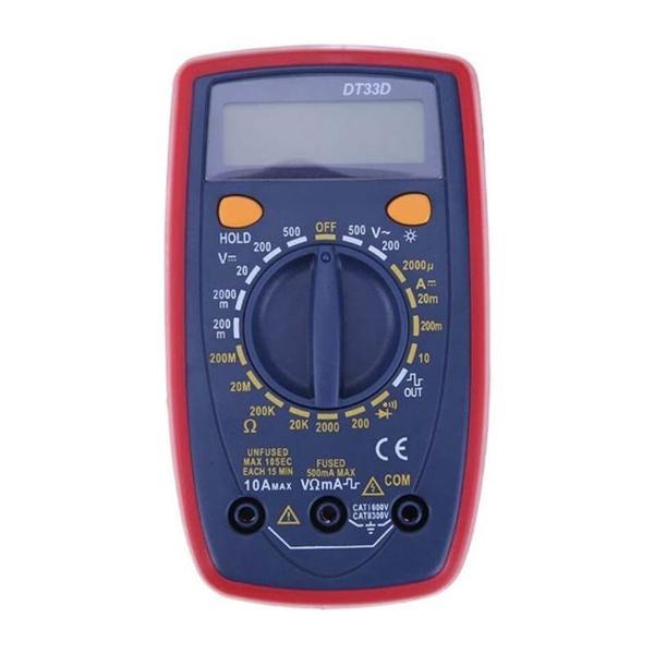 DIGITAL ÖLÇÜ ALETİ DT33D MULTİMETRE * UNIT (2818) - Image 1