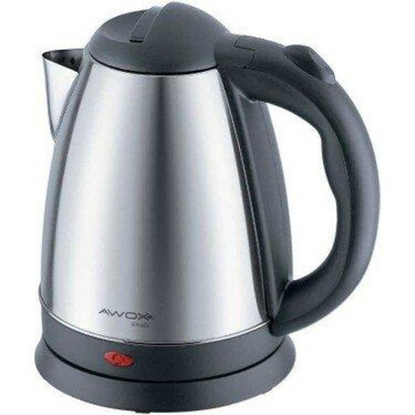 AW-OX ARMADA ÇELİK KETTLE 1.8LT MENTEŞE KİLİT İNOX KAPAK 360° DÖNEBİLEN GÖVDE OTOMATİK KAPANMA-Findit - Image 1