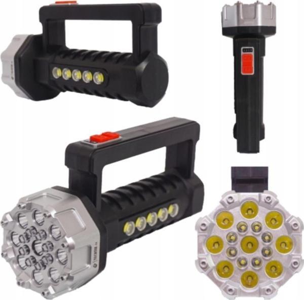 AXE TOOLS SUYA DAYANIKLI EL FENERİRJLİ VE TAŞINABİLİR 1200MA MİCRO USB - Image 1